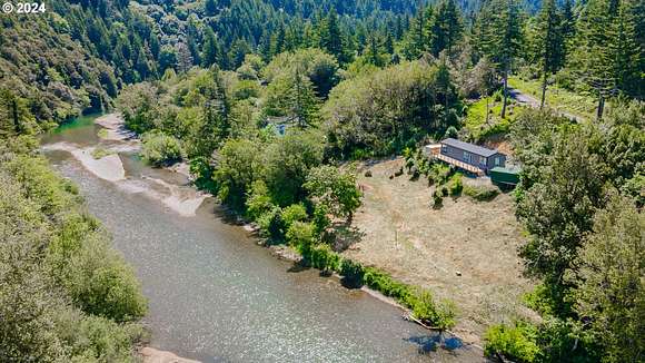 9.1 Acres of Residential Land with Home for Sale in Port Orford, Oregon