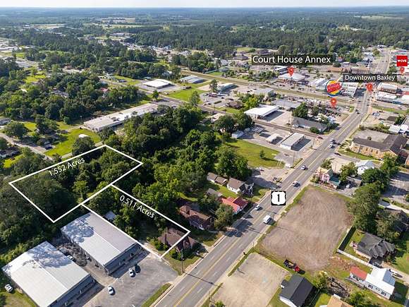 2.1 Acres of Commercial Land for Sale in Baxley, Georgia