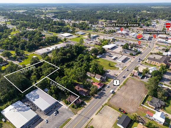 2.063 Acres of Commercial Land for Sale in Baxley, Georgia