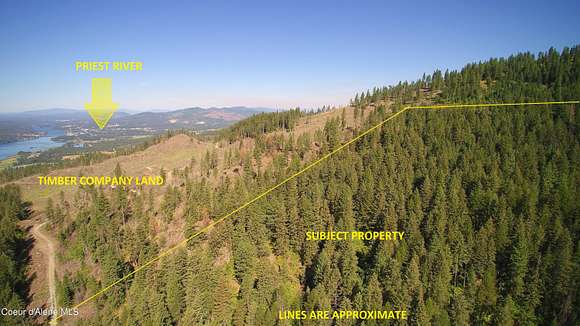 15 Acres of Land for Sale in Priest River, Idaho