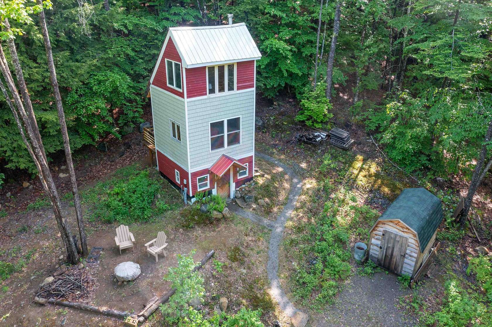 6.5 Acres of Residential Land with Home for Sale in Plymouth, New Hampshire