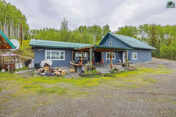 5.7 Acres of Residential Land with Home for Sale in Fairbanks, Alaska