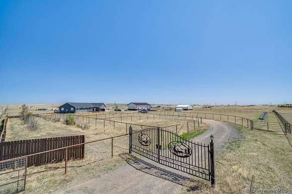 6.1 Acres of Land with Home for Sale in Cheyenne, Wyoming