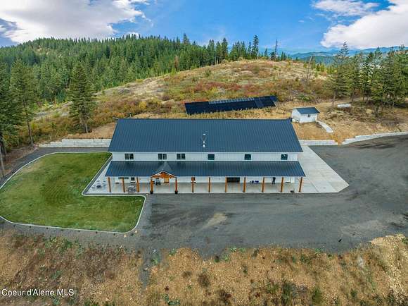 40 Acres of Recreational Land with Home for Sale in Plummer, Idaho