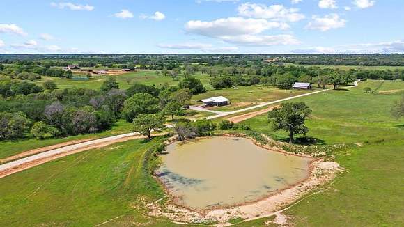 20 Acres of Agricultural Land with Home for Sale in Lipan, Texas