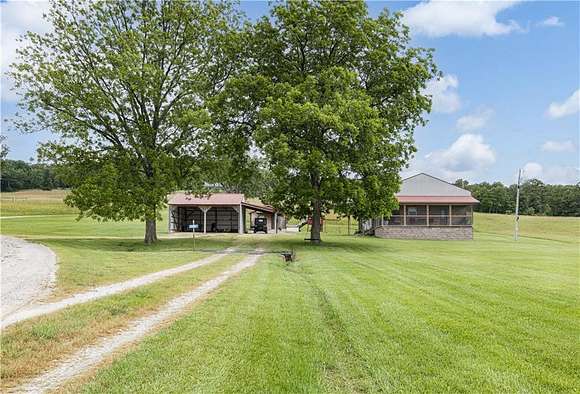 6.34 Acres of Land with Home for Sale in Wesley, Arkansas
