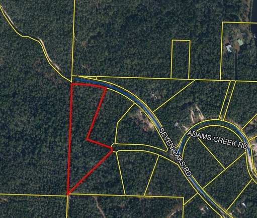 12.3 Acres of Land for Sale in DeFuniak Springs, Florida