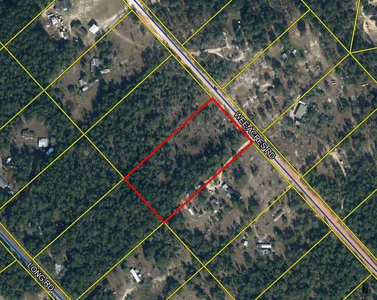 4.1 Acres of Residential Land for Sale in DeFuniak Springs, Florida