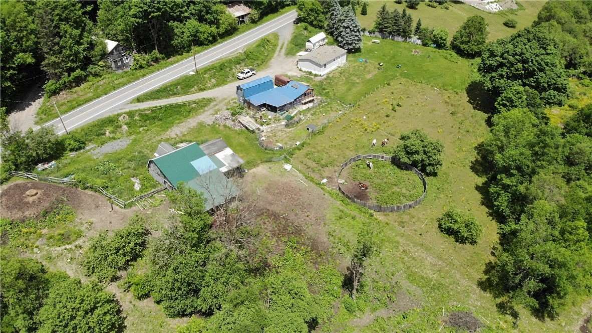 13.6 Acres of Land with Home for Sale in Hamilton, New York