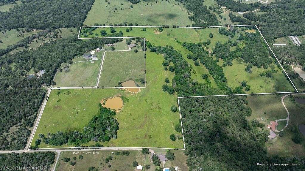 79.4 Acres of Recreational Land & Farm for Sale in Van Buren, Arkansas