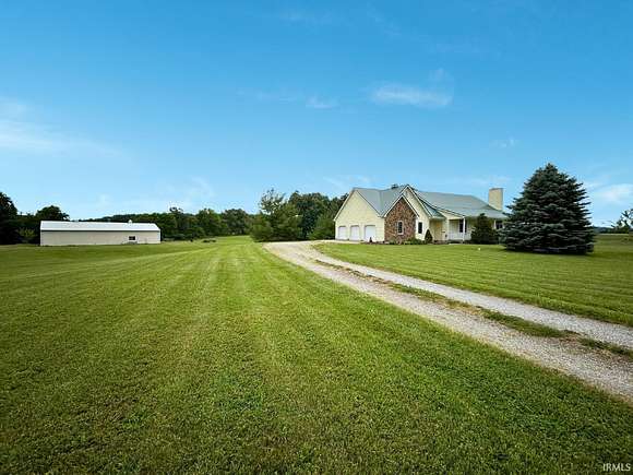 9.5 Acres of Residential Land with Home for Sale in Albion, Indiana