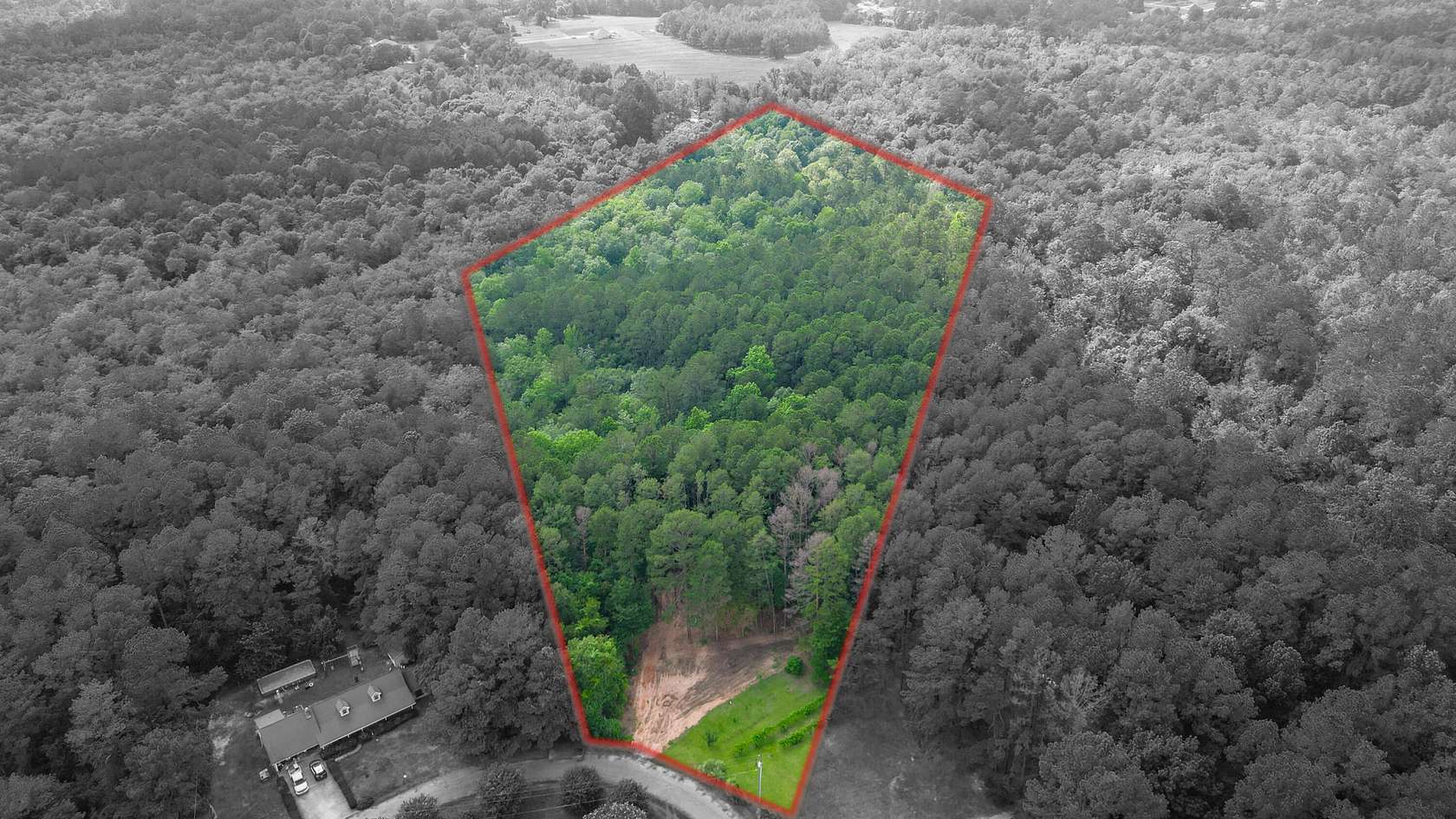 6.15 Acres of Residential Land for Sale in Hattiesburg, Mississippi