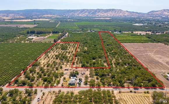 31 Acres of Land with Home for Sale in Winters, California