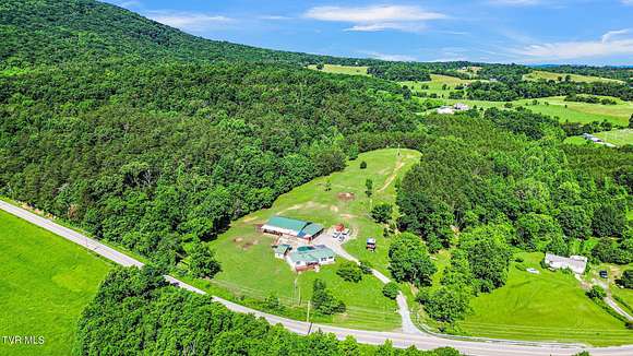 9.9 Acres of Land with Home for Sale in Greeneville, Tennessee