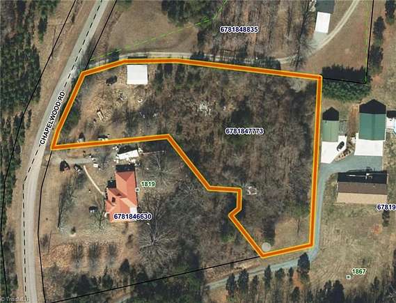 1.7 Acres of Residential Land for Sale in Denton, North Carolina