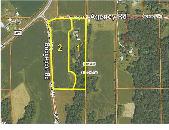 20.03 Acres of Agricultural Land with Home for Auction in Danville, Iowa