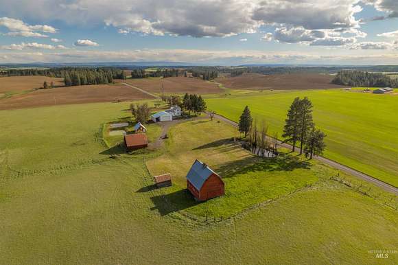 40 Acres of Agricultural Land with Home for Sale in Kendrick, Idaho