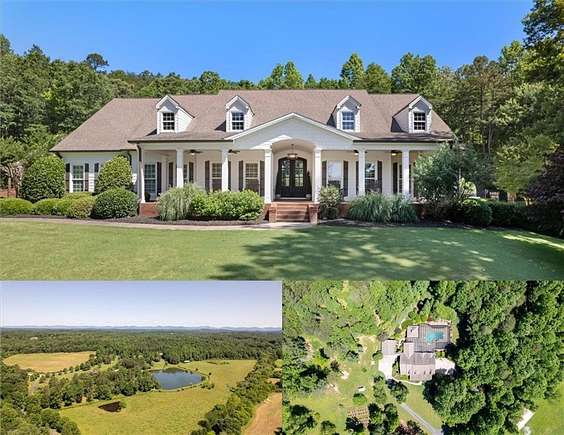 53 Acres of Land with Home for Sale in Murrayville, Georgia