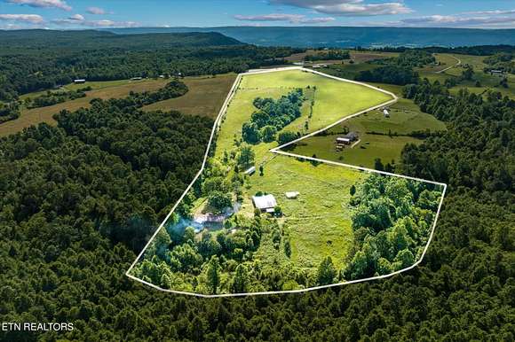 34.1 Acres of Recreational Land with Home for Sale in Pikeville, Tennessee