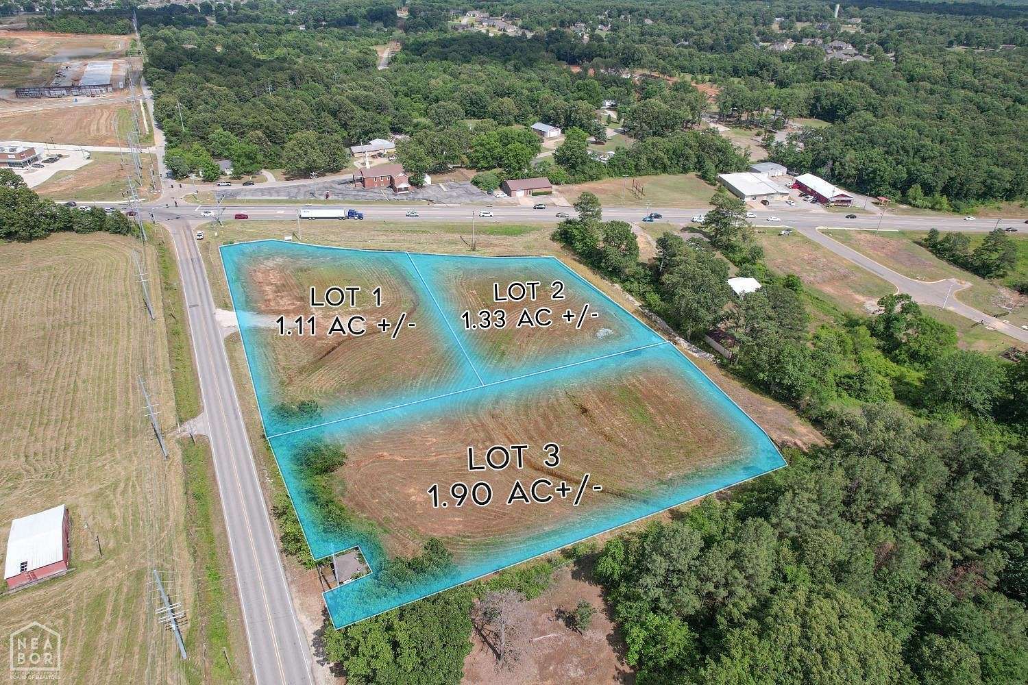 1.1 Acres of Commercial Land for Sale in Jonesboro, Arkansas