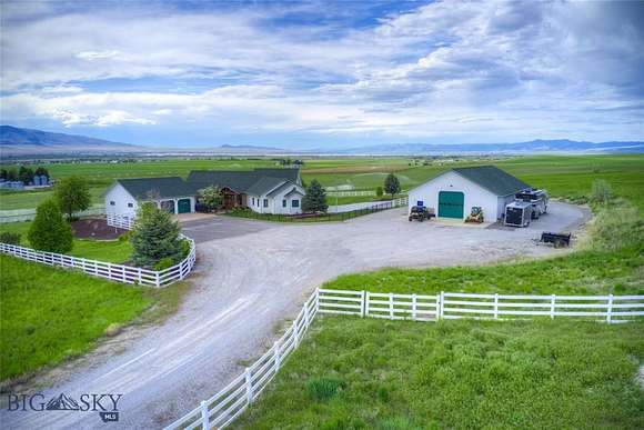54.81 Acres of Agricultural Land with Home for Sale in Townsend, Montana