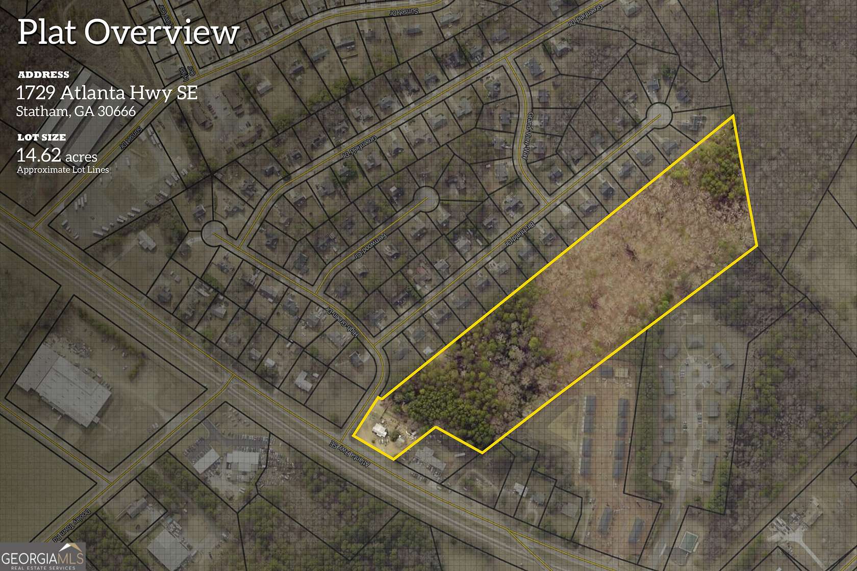 14.6 Acres of Land for Sale in Statham, LandSearch