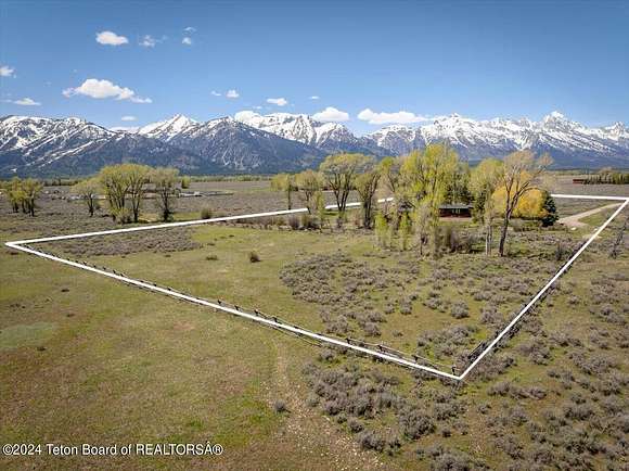 5 Acres of Land with Home for Sale in Jackson, Wyoming