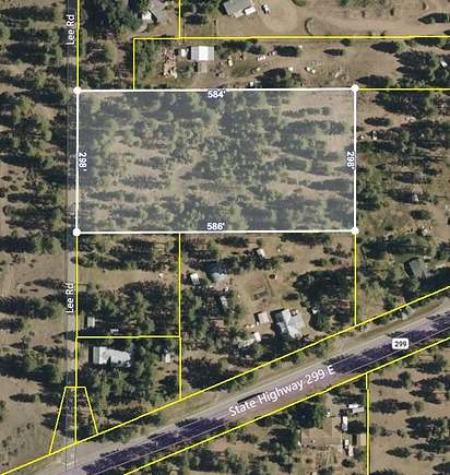 4 Acres of Residential Land for Sale in McArthur, California