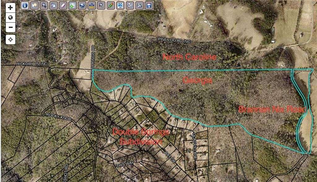 90 Acres of Recreational Land for Sale in Young Harris, Georgia