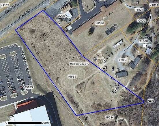 6.36 Acres of Commercial Land for Sale in South Boston, Virginia