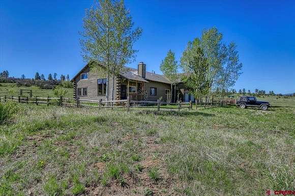 39.6 Acres of Recreational Land with Home for Sale in Pagosa Springs, Colorado