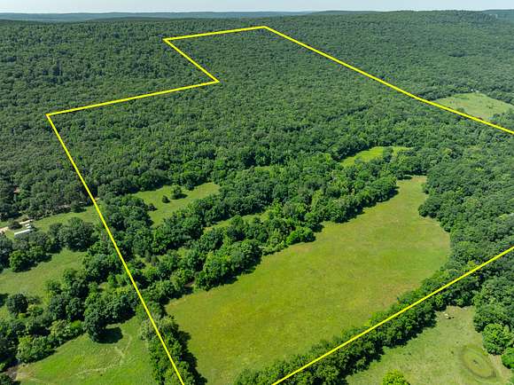 203.36 Acres of Recreational Land for Sale in Locust Grove Township, Arkansas