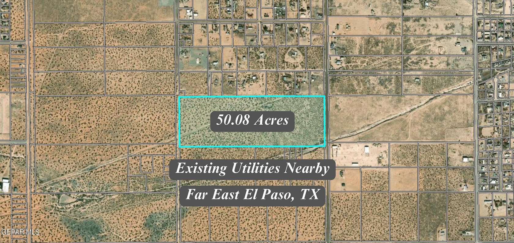 50.08 Acres of Land for Sale in El Paso, Texas