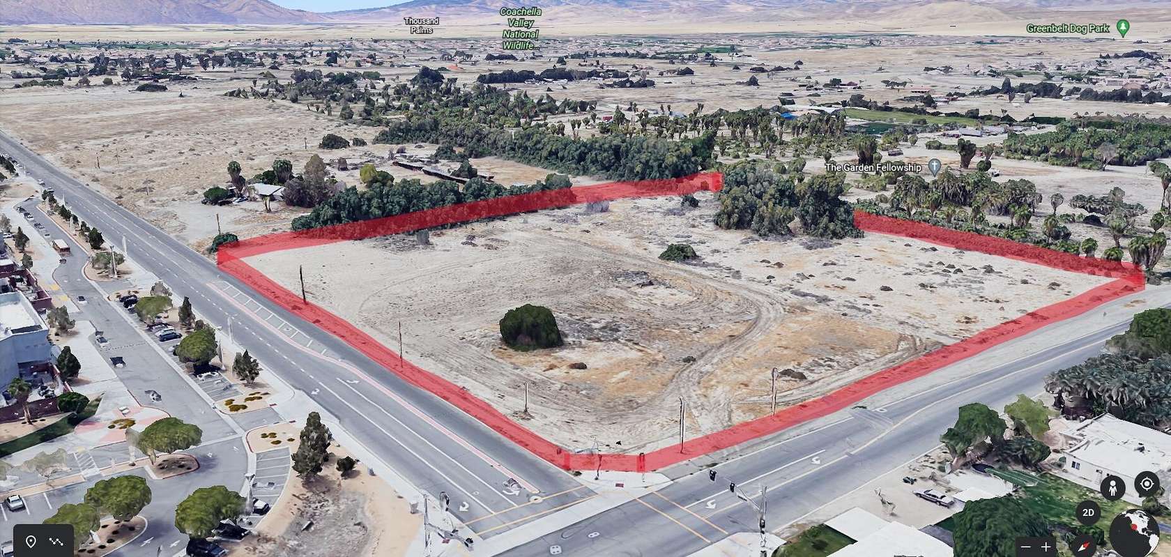 9.5 Acres of Residential Land for Sale in Indio, California