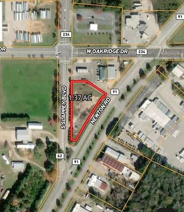 1.4 Acres of Commercial Land for Sale in Albany, Georgia