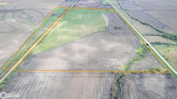 216 Acres of Agricultural Land for Sale in Bayard, Iowa
