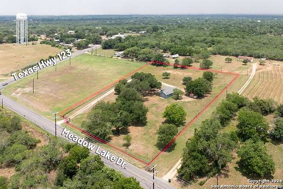 3 Acres of Residential Land with Home for Sale in Seguin, Texas