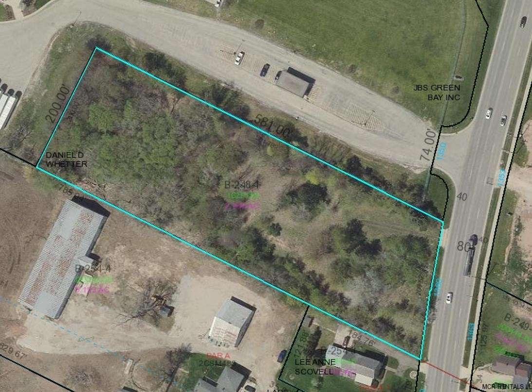 2.8 Acres of Commercial Land for Sale in Green Bay, Wisconsin