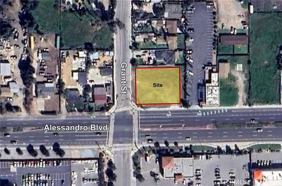 0.48 Acres of Commercial Land for Sale in Moreno Valley, California
