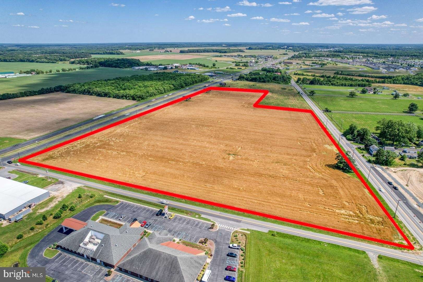 20.2 Acres of Commercial Land for Sale in Bridgeville, Delaware