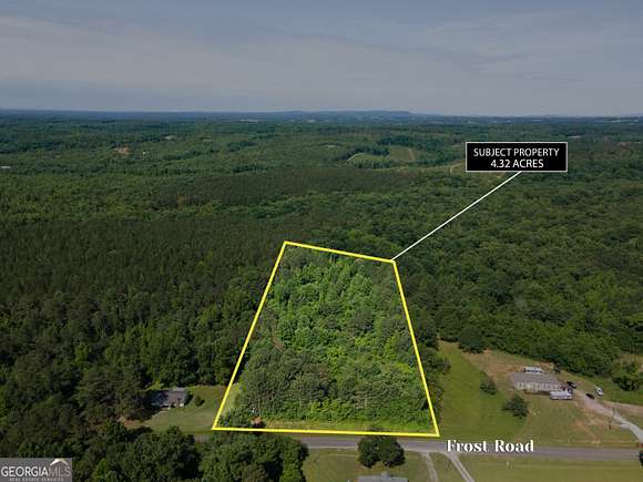 4.3 Acres of Residential Land for Sale in Bowdon, Georgia