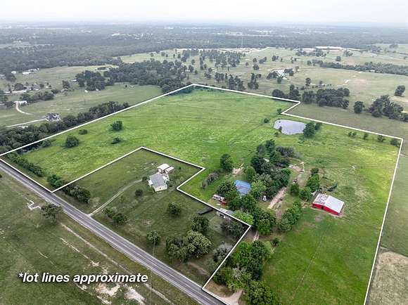 28.3 Acres of Land with Home for Sale in Wills Point, Texas
