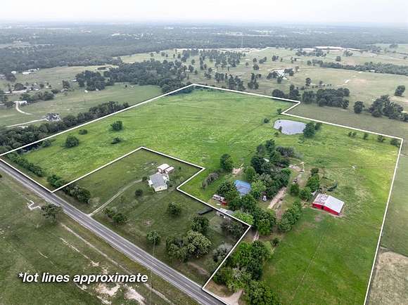 28.346 Acres of Land with Home for Sale in Wills Point, Texas