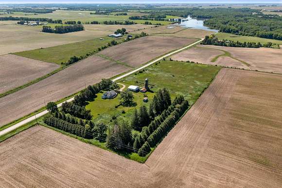 10.5 Acres of Land with Home for Sale in Walker, Iowa