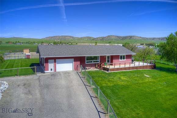 5.5 Acres of Residential Land with Home for Sale in Livingston, Montana