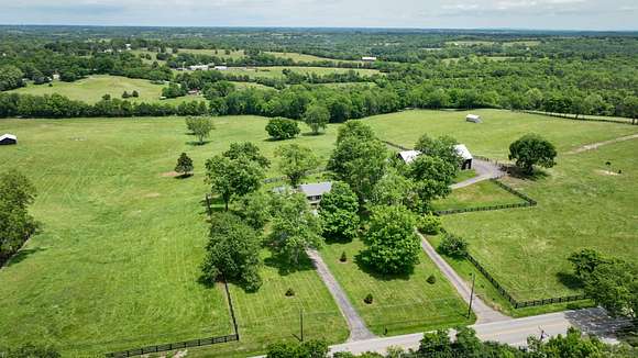 34.9 Acres of Agricultural Land with Home for Sale in Lexington, Kentucky