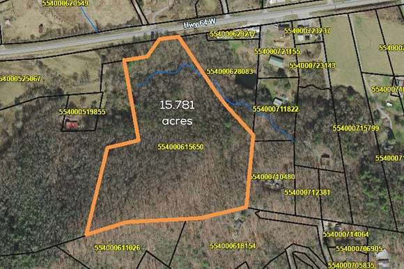 15.8 Acres of Land for Sale in Hayesville, North Carolina