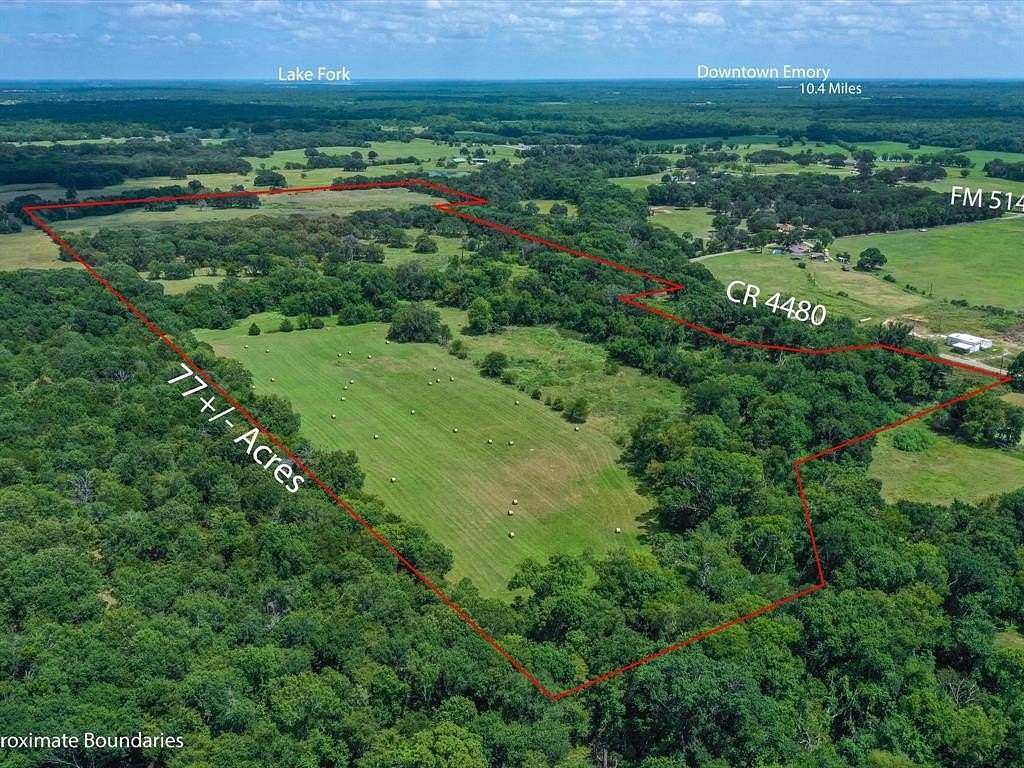 55.85 Acres of Land for Sale in Point, Texas