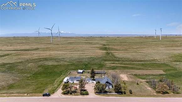 4 Acres of Residential Land with Home for Sale in Calhan, Colorado