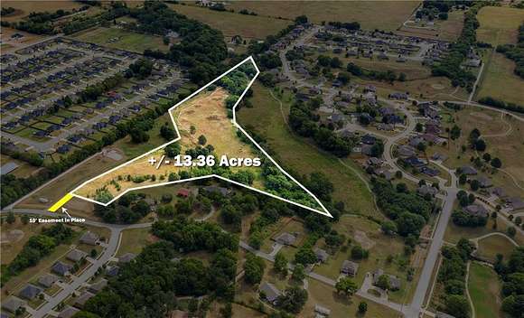 13.4 Acres of Mixed-Use Land for Sale in Farmington, Arkansas